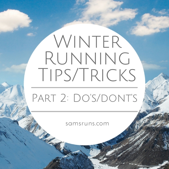 Winter Running Tips-Tricks 2